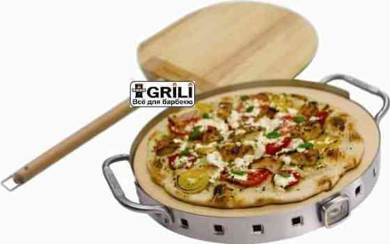 Набір для піци керам. камінь, лопатка, форма Broil King 69816 (69815) Код: 003334 Рівне
