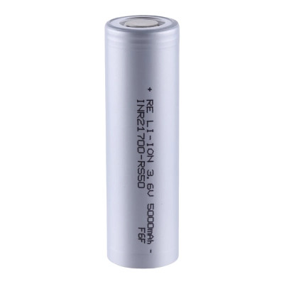 Аккумулятор 21700 Li-Ion 5000mAh 3.6V 70A JHY (INR21700-RS50) Винница - изображение 1
