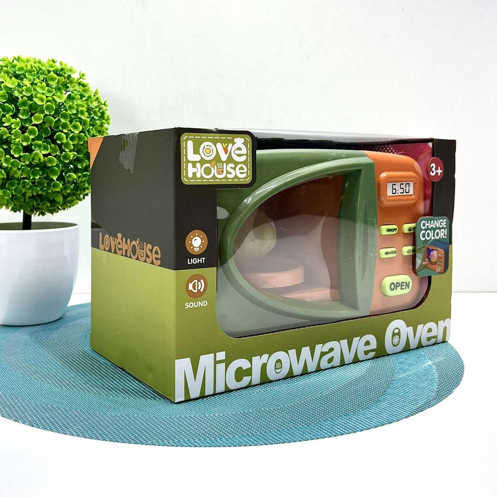 Мікрохвильова піч іграшкова з куркою підсвічування звук (XG2-9) Чернігів - фото 8