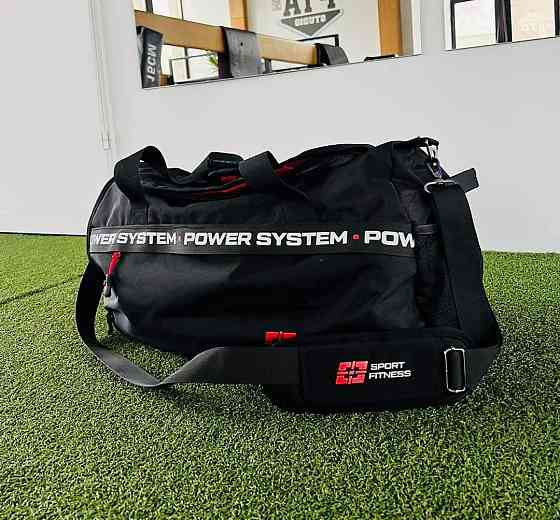 Спортивна сумка Power System PS-7012 Gym Bag-Dynamic (38л.) Black/Red Луцк
