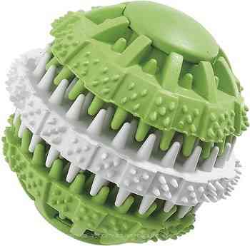 М'яч гумовий для собак для чистки зубів Ferplast PA 6584 - 6586 (Ферпласт Пій 6584 - 6586) 6, Зелений Запоріжжя