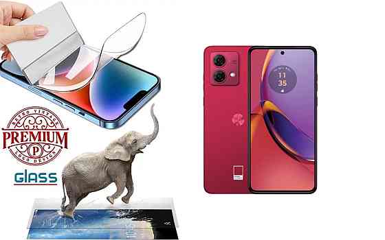 Полиуретановая пленка Motorola Moto G84 5G, Premium, толщина 0,2 мм Киев
