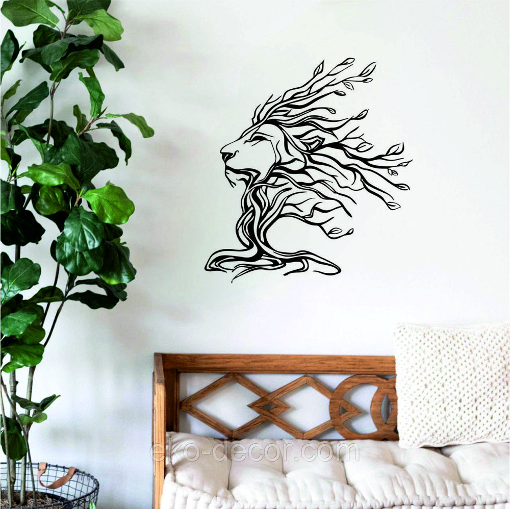 Декоративное настенное 3D Панно «Лев» Декор на стену с объемом Киев - изображение 10