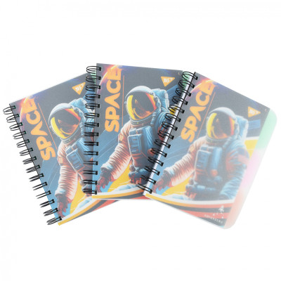 Блокнот Yes В6 Space adventure 144 аркуша пластикова обкладинка (681975) Вінниця - фото 2