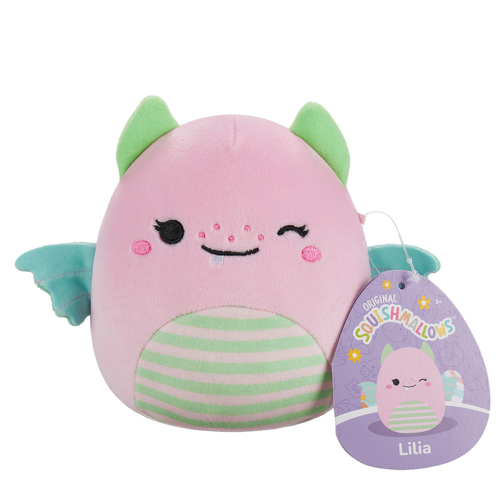 М'яка іграшка Squishmallows - Рожевий Дино (13 cm) Дніпро - фото 7