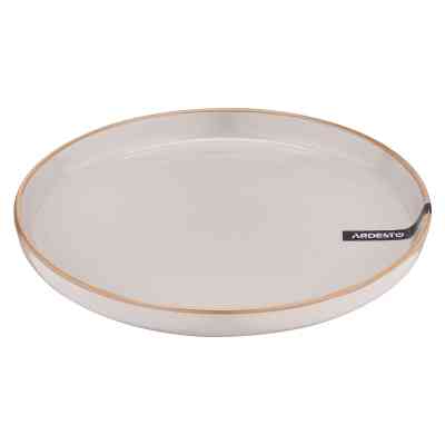 Тарелка Ardesto Apulia, 26.6см, кераміка, сірий (AR2927AG) Винница