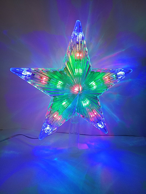Різдвяна зірка для ялинки 23*21 26223 Луцьк - фото 1