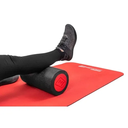 Масажний ролик 30*15 см Hop-Sport A030 чорний із червоним Київ