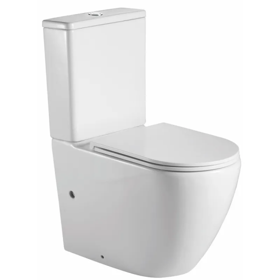 Унітаз-компакт Mixxus Premium Ellipse-0402-R 660x390x855mm, система змиву RIMLESS   ( MP6468 ) 21989 Харків