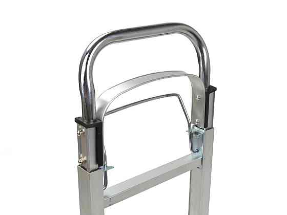 Візок вантажний транспортувальний алюмінієвий складаний "GeKo" навантаження  90 кг, платформа 35х24см Стрий