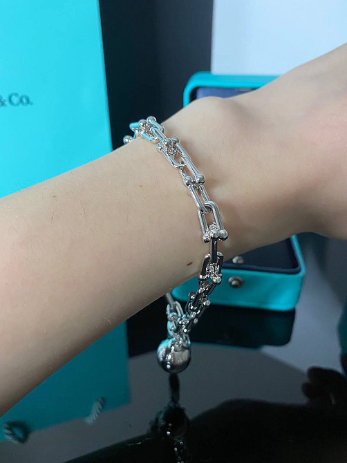 Браслет Тіффані ланцюг посріблення / гравірування Tiffany Одеса - фото 2