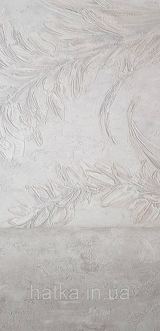 Шпалери вінілові на флізеліні Grandeco Anita1,06х10 гілки листя структурні бежеві Київ - фото 3