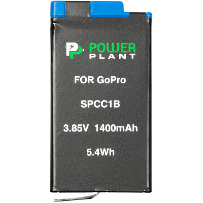 Акумулятор до фото/відео PowerPlant GoPro SPCC1B 1400mAh (декодирован) (CB970384) Вінниця - фото 1
