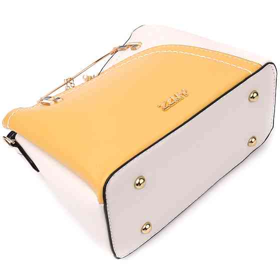 Елегантна жіноча сумка з якісної екошкіри Vintage sale_15129 Різнокольоровий Київ