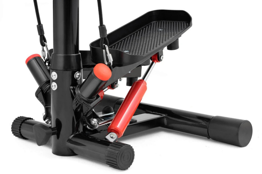 Степпер HS-055S Noble Red для домашніх тренувань фітнесу та схуднення компактний Тренажер для ніг і сідниць Київ - фото 7