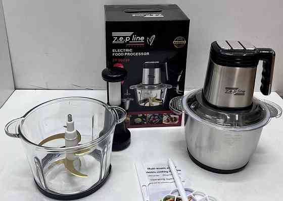 ПОТУЖНИЙ! Кухонний комбайн 3000 Вт, подрібнювач, м'ясорубка, блендер. Київ