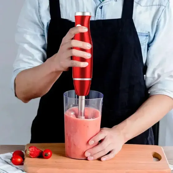 Блендер погружной 3в1, 450Вт, TEXET THB-05 / Ручной блендер измельчитель / Кухонный блендер / Блендер миксер Коломыя