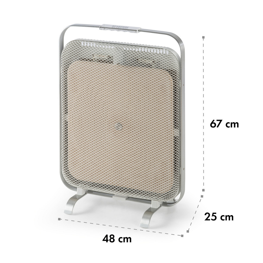 Інфрачервоний нагрівач HeatPal Marble 1300 Вт, що акумулює тепло, мармур, алюміній (Німеччина, читати Рівне - фото 8