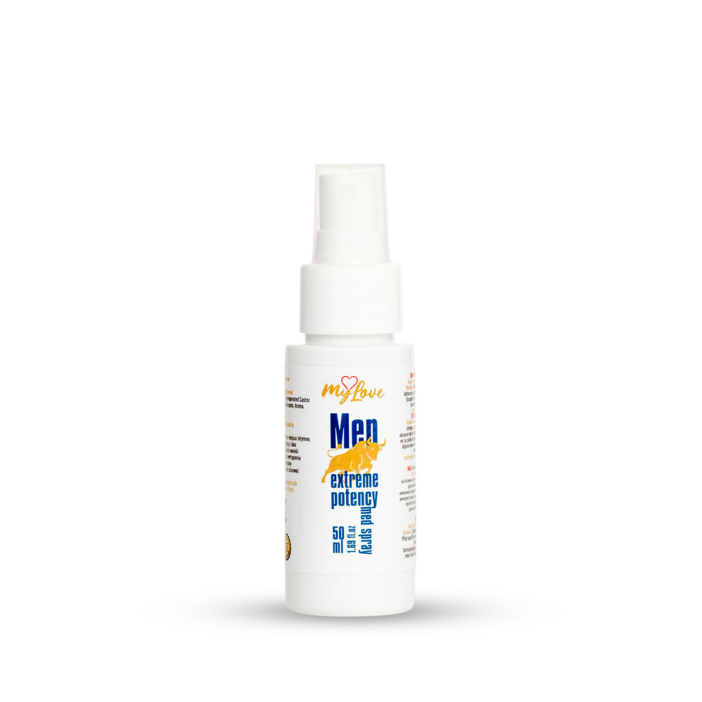 Інтимний спрей-лубрикант для чоловіків - MyLove Man Extreme Potency Med Spray, 50 мл Sex Aura Київ - фото 1