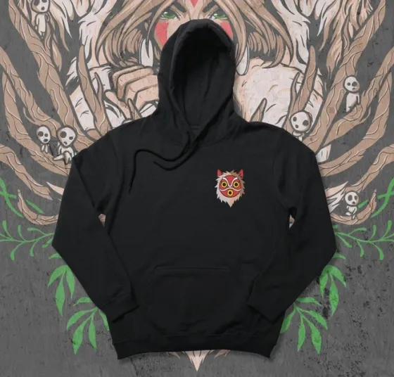 Худи мужское с принтом Princess Mononoke Размер 52 Anime1143 Днепр