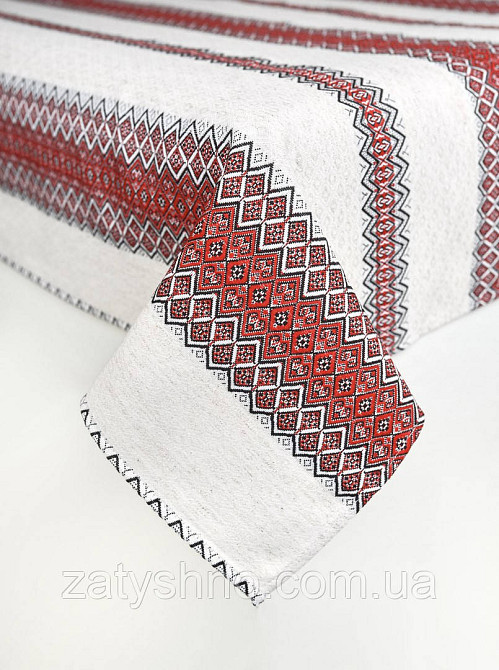 Скатертина на подарунок в українському стилі Київ - фото 2