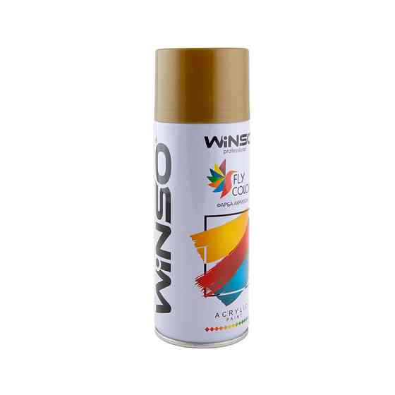 Фарба акрилова Winso Spray Золотий металік 450мл Львів