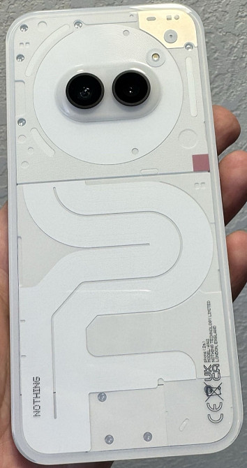 Смартфон Nothing Phone 2A, 12/256Gb. Milk / White A142 Киев - изображение 7