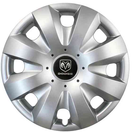 Автомобильные модельные колпаки R15 Dodge 321 4шт, SJS, серебряные Киев