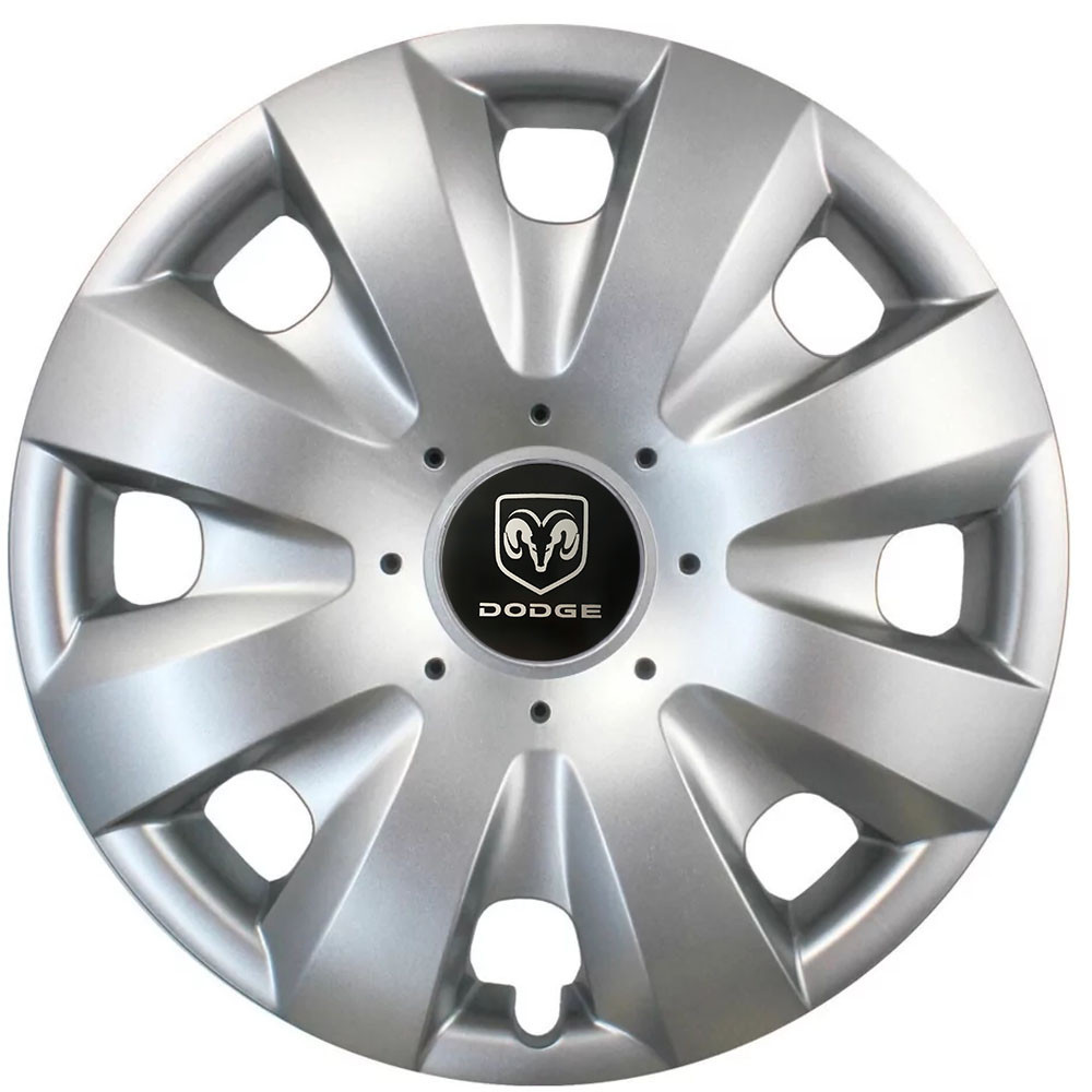 Автомобильные модельные колпаки R15 Dodge 321 4шт, SJS, серебряные Киев - изображение 1