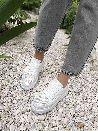 Кеды женские натуральная кожа 36р 23.5см код L8 Коломия