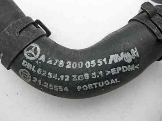 Mercedes-Benz  A2782000551 Патрубок охолодження інтеркулера E-Class C207 W212 S212 S-Class W221 C217 W222 SL R231 Одесса