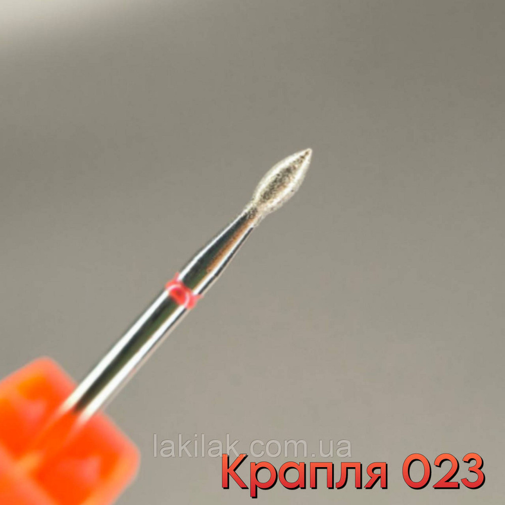 Фреза алмазна крапля 023 червона Херсон - изображение 1
