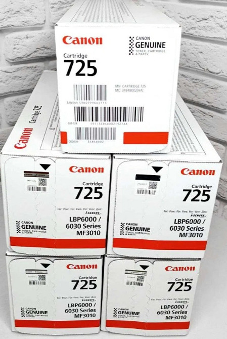 Картридж: Canon 725 Оригинал! Не Китай . Киев - изображение 4