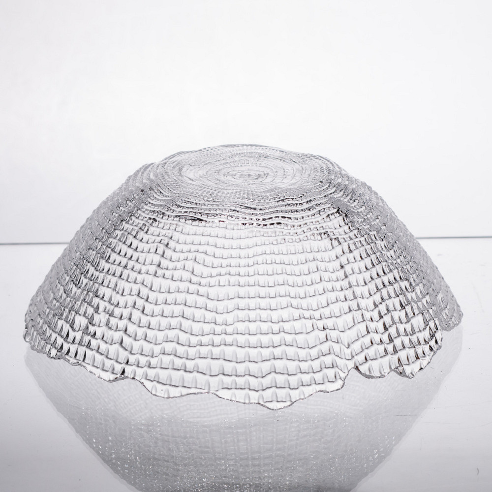 Салатниця велика скляна прозора 1 літр кругла 64486-49 Коломыя - изображение 2