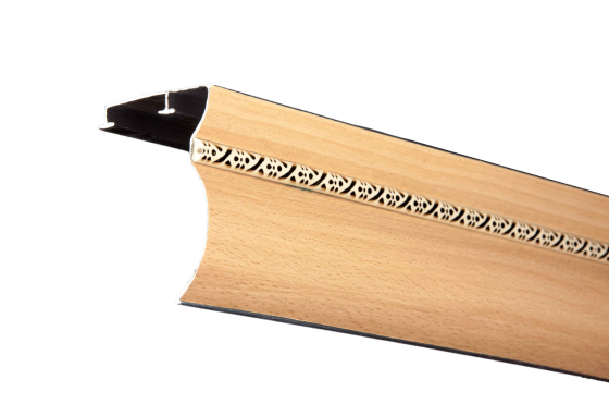 Алюминиевый карниз БР-12 Бук, молдинг на выбор 3 Бровары