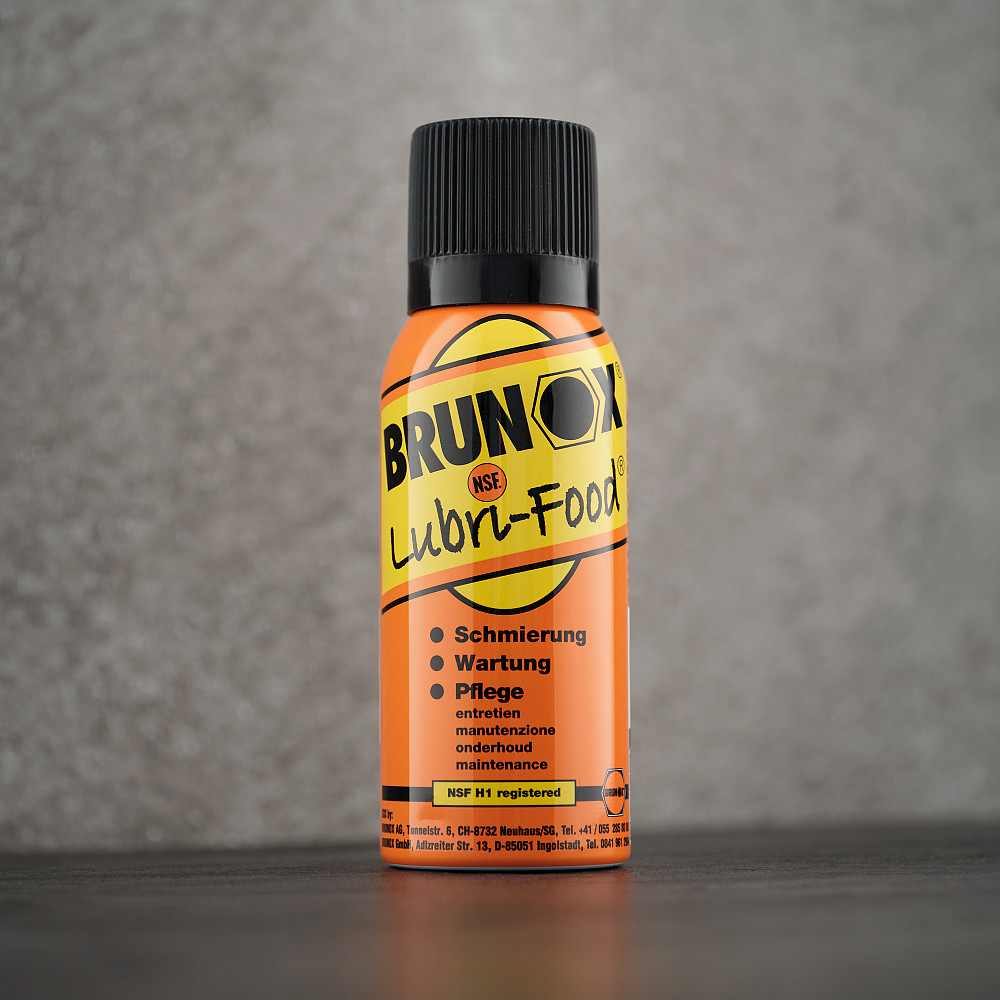 Універсальне мастило для харчового обладнання, спрей Brunox Lubri Food 120ml Киев - изображение 2