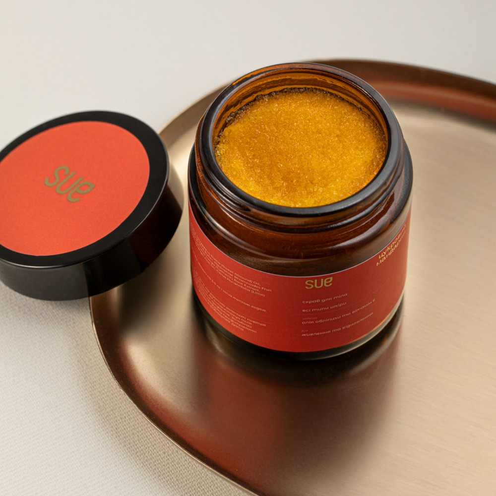 Скраб для тіла Цукровий мандарин Sue 100 мл Київ - фото 2