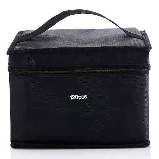 Маркеры набор двусторонние спиртовые Touch Smooth 120 шт для рисования и скетчинга+Подставка бежевая для Каменец-Подольский