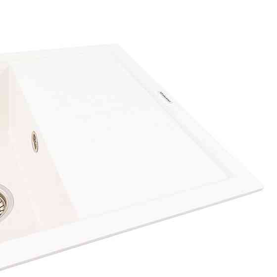 VALESO Гранітна мийка VALESO CRIPTA 6550 матова Білосніжна Киев