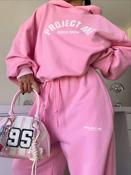 Женский стильный костюм двойка Турецкая тринитка пенье + кашкорсе. Барби Одесса - изображение 6