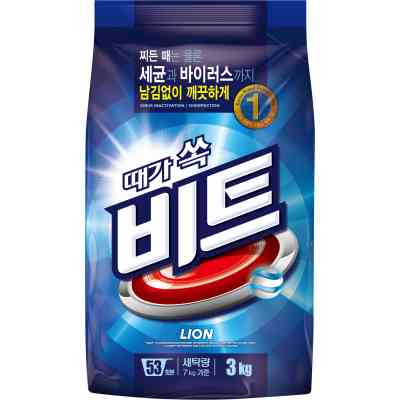 Пральний порошок Lion Beat концентрований 3 кг (8801007653136) Вінниця