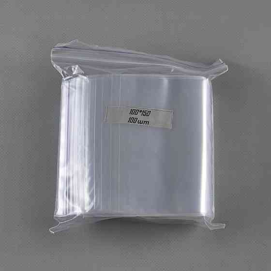 Зип пакеты прочная герметичная упаковка с замком 10х15 (100шт) (1 пачка) Харьков