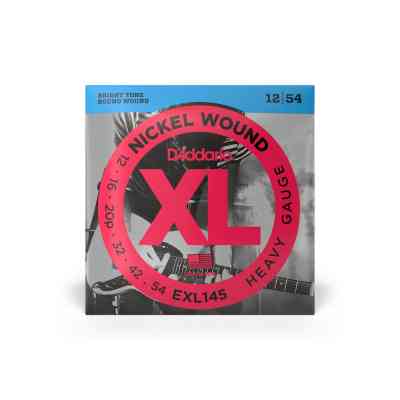 Струни для гітари D'Addario XL Nickel Wound Heavy (12-54) (EXL145) Вінниця