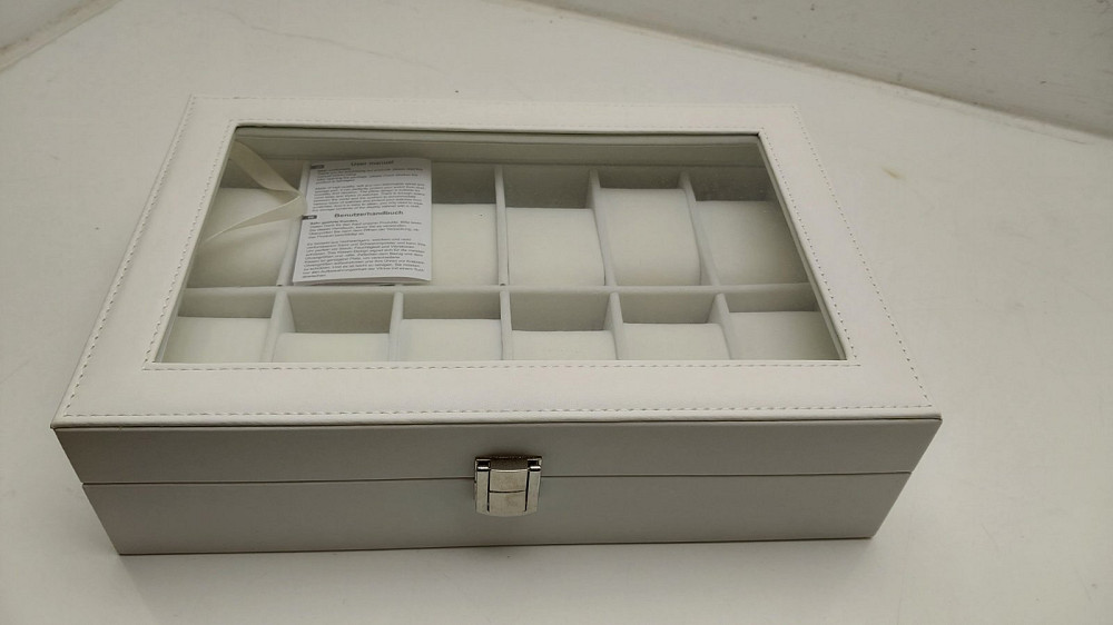 Скринька для зберігання годинників 12 комірок Луцьк - фото 3