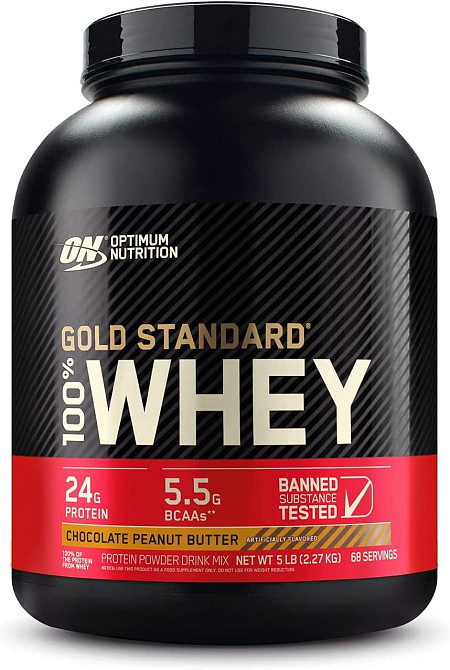 Протеїн Optimum Nutrition 100% Whey Gold Standard 2,3 kg (Chocolate Peanut Butter) Луцьк - фото 1