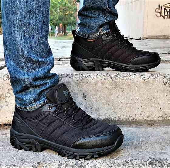 Кросівки MERRELL ТЕРМО Gore-Tex Чоловічі Чорні Мерелл Гортекс (розміри: 41,42) Відео Огляд Дніпро