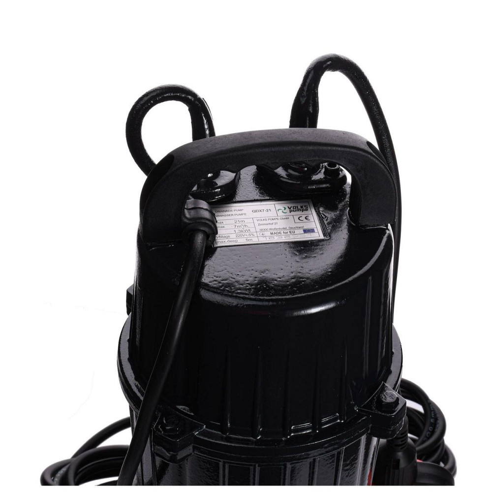 Насос дренажный VOLKS pumpe QDX7-21 1,3кВт (000008746) Киев - изображение 5