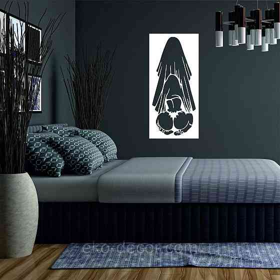 Декоративное настенное Панно «По взрослому», Декор на стену 110*51 см, Белый Киев