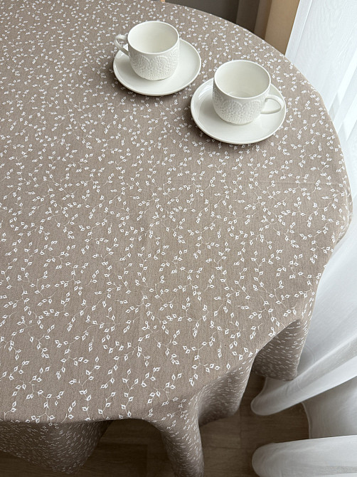 Ecotton Скатертина столова Ecotton DUCK 170х200 см водовідштовхувальна кремовий (V 10/ Khave) Коломия - фото 7