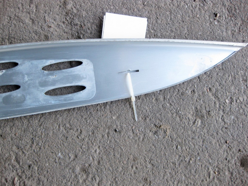 Mercedes-Benz  A1666900775 Алюмінієва накладка підніжки порога права GL GLS X166 Одеса - фото 8